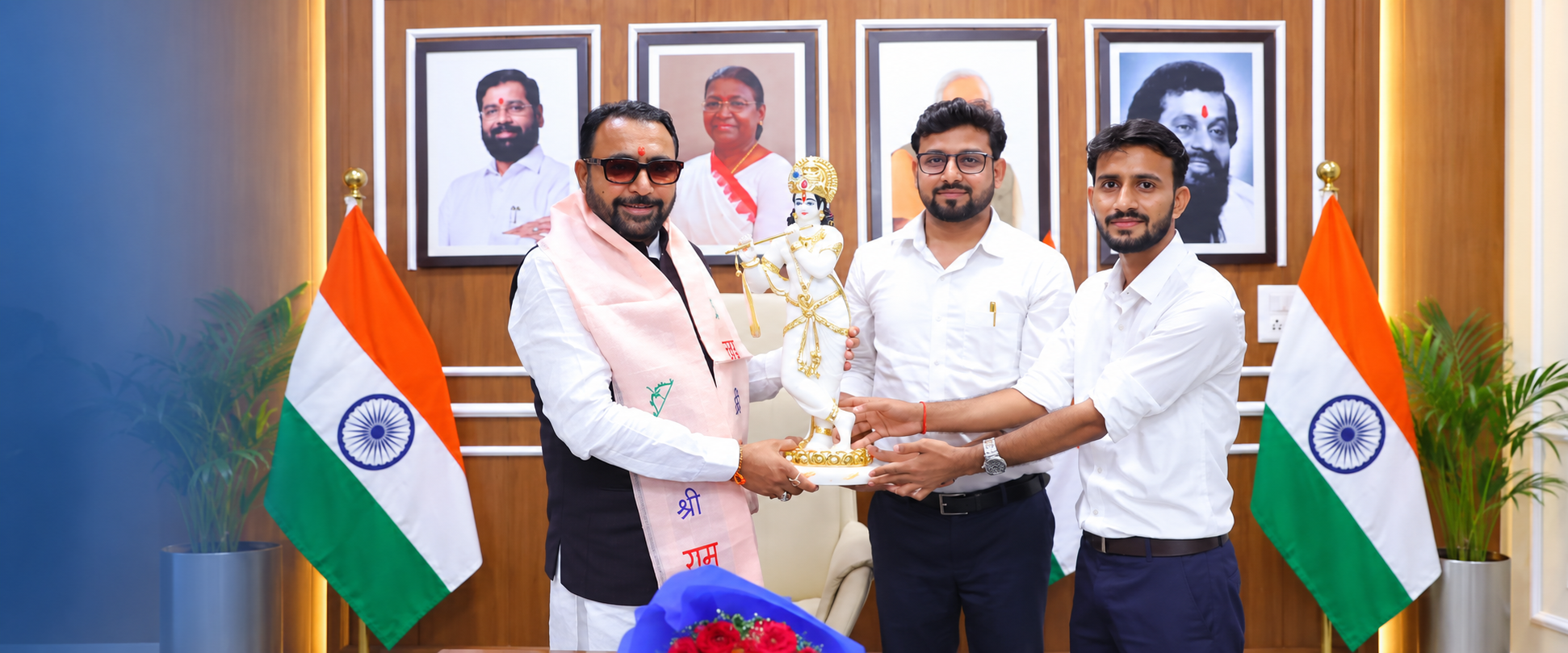 Ayuransh lamp lighting ceremony